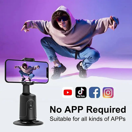 FLIRENE 360° AI Face Tracking Mobile Phone Bracket Stabilizer